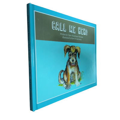 Call Me Hero | Customized Hardcover Children Book Printing With Gloss Laminated Cases And Gloss Art Inner Pages